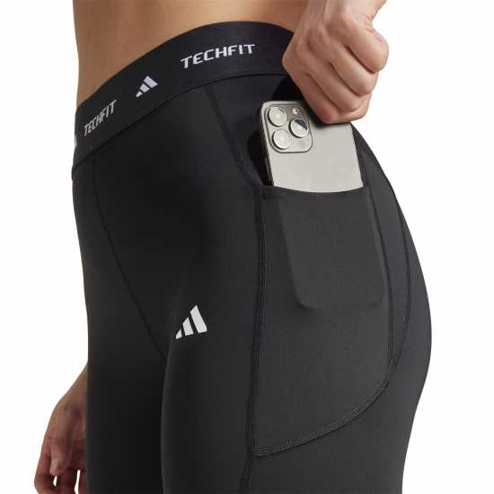 Adidas Techfit Stash Pocket Full-Length Leggings  Дамски клинове за фитнес