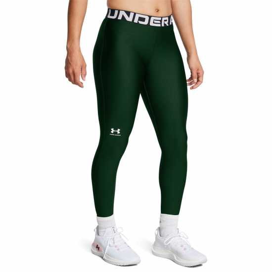 Under Armour Hg Authentics Legging Горско зелено Дамски клинове за фитнес