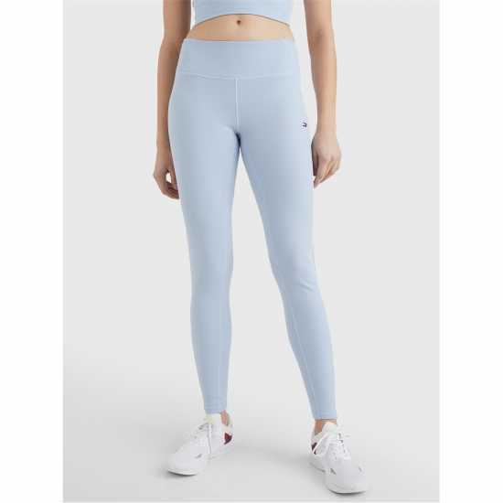 Tommy Sport Hw Sorona Rib Mesh Legging  Дамски клинове за фитнес