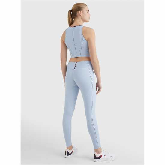 Tommy Sport Hw Sorona Rib Mesh Legging  Дамски клинове за фитнес