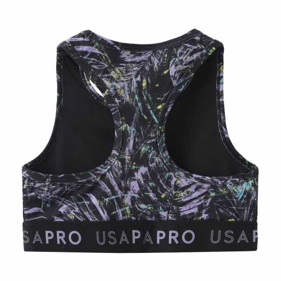 Workwear Usa Pro Fitness Crop Top Junior Girls Супернова Спортни сутиени