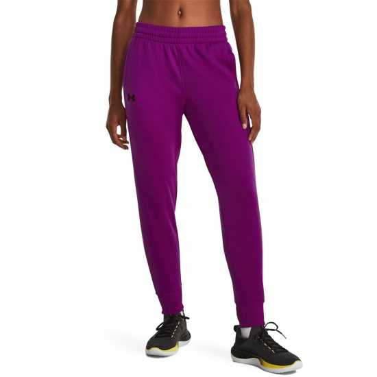 Under Armour Jogging Pants Womens Лилаво Дамски клинове за фитнес