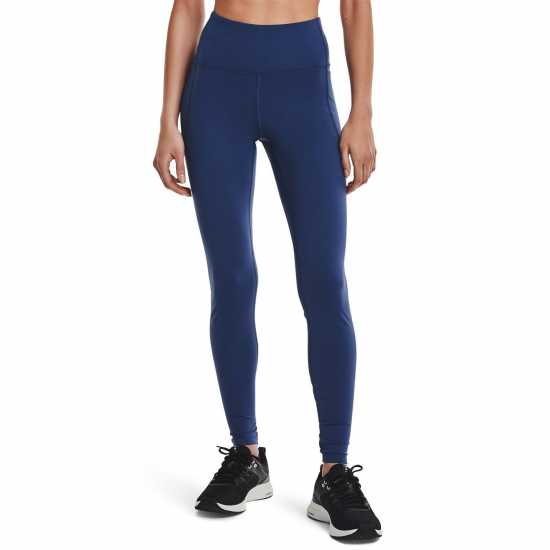 Under Armour Meridian Leggings Womens Синьо Дамски клинове за фитнес