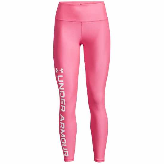 Under Armour Branded Fitness Leggings Womens Розово Дамски клинове за фитнес