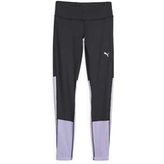 Puma Run Long Performance Tight Черно/Виолетово 