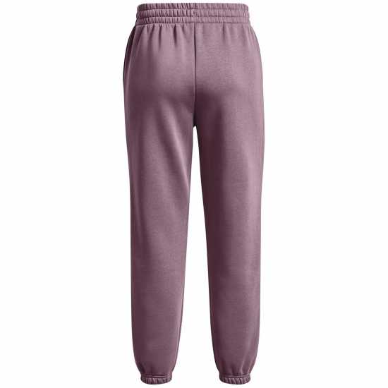 Under Armour Armour Essential Fleece Joggers Tracksuit Bottom Womens Лилаво Дамски клинове за фитнес