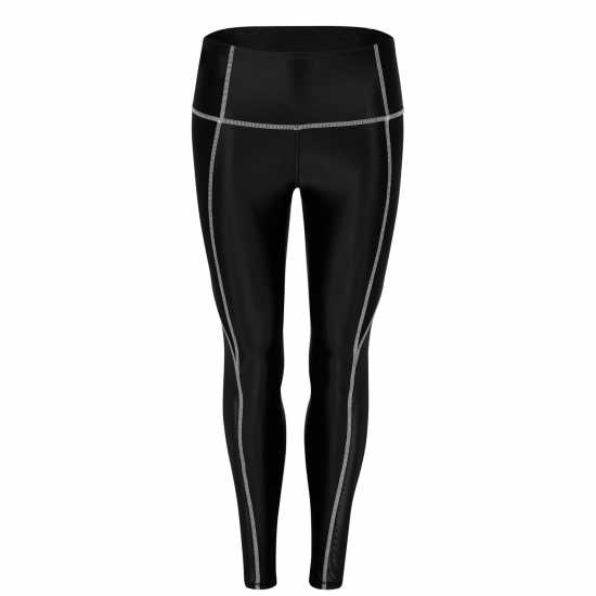 Reebok Studio Shiny Mesh Leggings Womens Gym Legging  Дамски клинове за фитнес