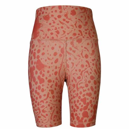 Reebok Lux Bold Modern Safari Print High-Waisted Shorts W Gym Legging Womens  Дамски клинове за фитнес