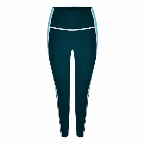 Reebok Lux High-Waisted Colorblock Leggings (Plus Size) W Gym Legging Womens  Дамски клинове за фитнес