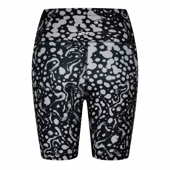 Reebok Lux Bold Modern Safari Print High-Waisted Shorts W Gym Legging Womens  Дамски клинове за фитнес