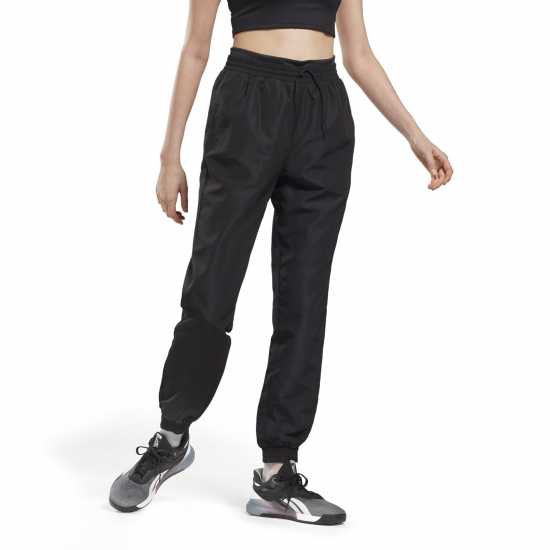 Reebok Workout Ready Woven Joggers Womens Tracksuit Bottom  Дамски клинове за фитнес