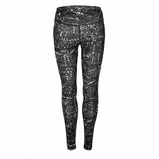 Reebok Workout Ready Printed Leggings Womens Gym Legging  Дамски клинове за фитнес