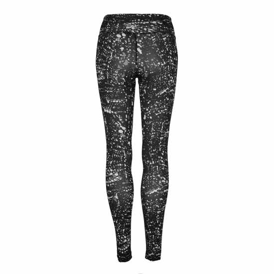 Reebok Workout Ready Printed Leggings Womens Gym Legging  Дамски клинове за фитнес