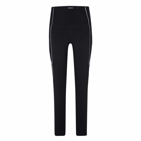 Reebok Workout Ready Ribbed High-Rise Leggings Womens Gym Legging  Дамски клинове за фитнес