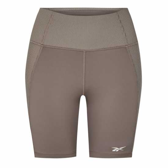 Reebok Дамски Шорти Rib High-Rise Legging Shorts Womens  Дамски клинове за фитнес