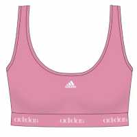 Adidas Active Comfort Cotton Bralette Сашет Розово Спортни сутиени