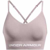 Under Armour Armour Vanish Seamless Low Bra Impact Sports Womens Тетра Сиво 