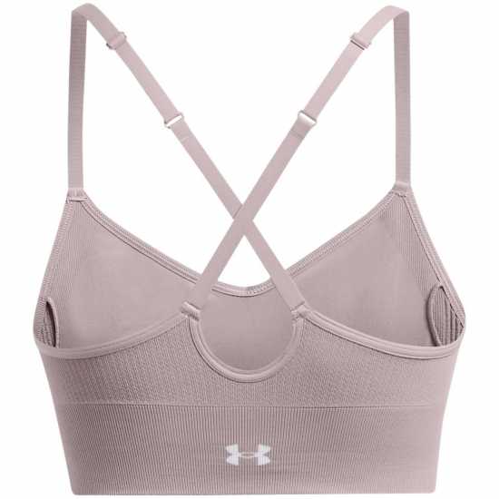 Under Armour Armour Vanish Seamless Low Bra Impact Sports Womens Тетра Сиво 