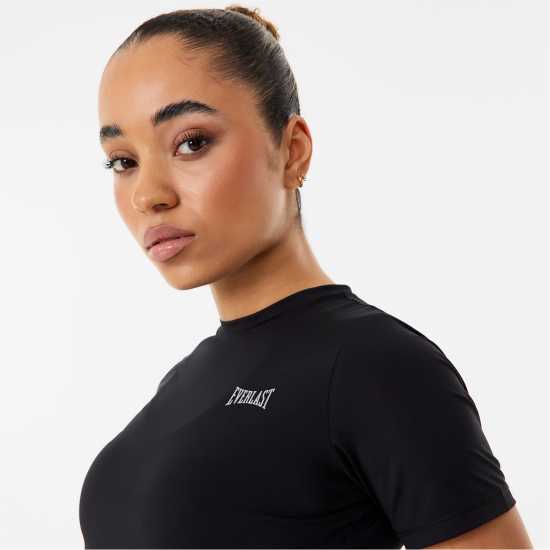 Everlast Training T-Shirt Womens Черно Атлетика