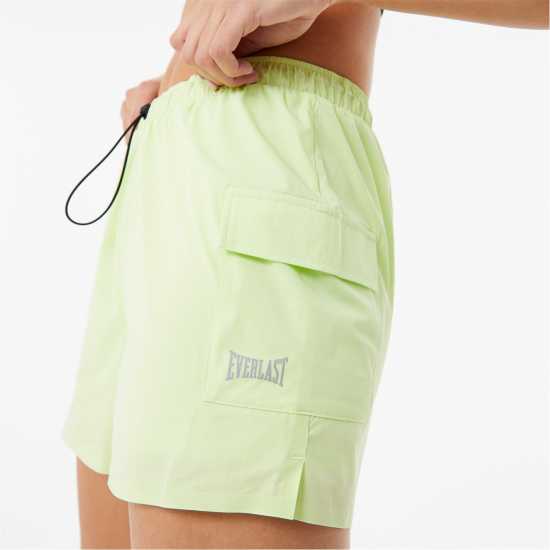 Дамски Шорти Everlast Cargo 2In1 Shorts Womens Пастелно лимон Дамски клинове за фитнес