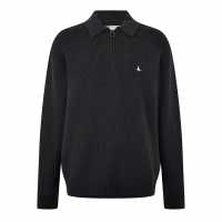 Jack Wills Quarter Zip Rib Jumper  Мъжки пуловери и жилетки