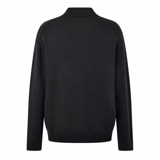 Jack Wills Quarter Zip Rib Jumper  Мъжки пуловери и жилетки