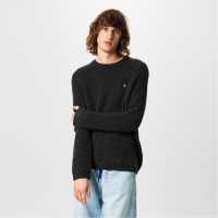 Jack Wills Cosy Slouch Crew Sn44 Прано черно 