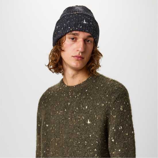 Jack Wills Chunky Twist Crew Sweater Листен Марл 