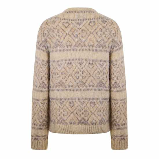 Jack Wills Tonal Jacquard Crew Sweater  