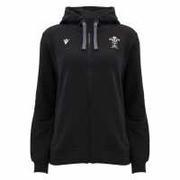 Macron Welsh Rugby Union Zip Hoodie 2024 Womens  