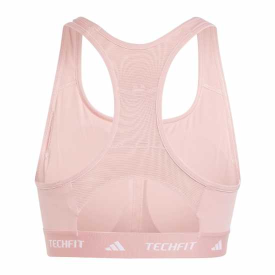 Adidas Techfit Bra Полу розово 