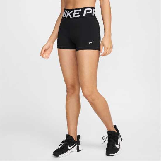 Nike Дамски Клин Sculpt 3Inch Short Ladies Черно Дамски клинове за фитнес