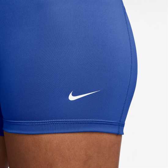 Nike Дамски Клин Sculpt 3Inch Short Ladies Кралско/Бяло Дамски клинове за фитнес