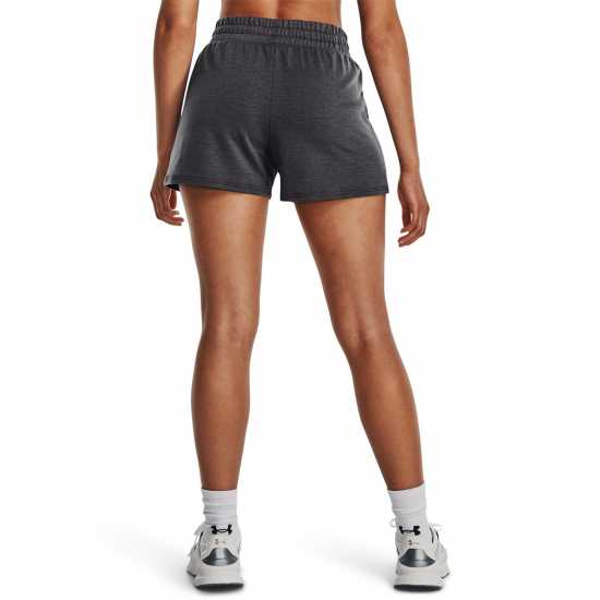 Under Armour Armour Ua Rival Terry Short Gym Womens Сиво Дамски клинове за фитнес