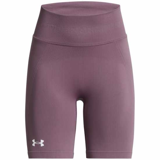 Under Armour Van Seamlss Short Ld99 Лилаво Дамски клинове за фитнес