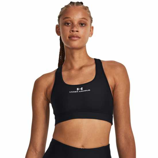 Under Armour Mid Graphic Bra Ld99 Черно Спортни сутиени