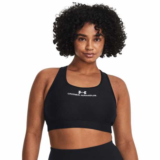 Under Armour Mid Graphic Bra Ld99 Черно Спортни сутиени