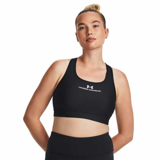 Under Armour Mid Graphic Bra Ld99 Черно Спортни сутиени