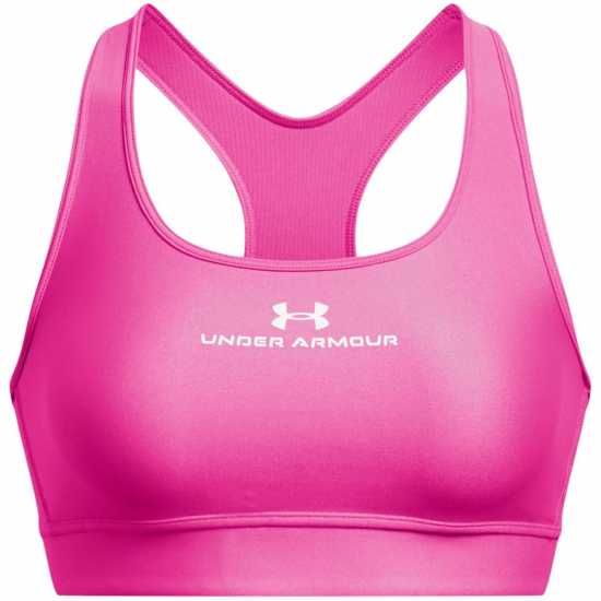 Under Armour Mid Graphic Bra Ld99 Розово Спортни сутиени