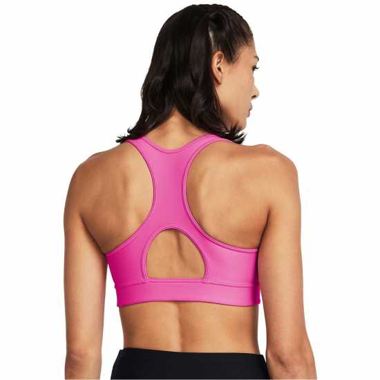 Under Armour Mid Graphic Bra Ld99 Розово Спортни сутиени