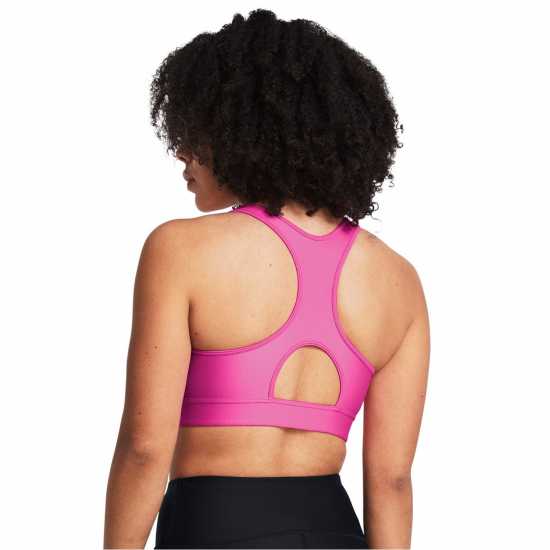 Under Armour Mid Graphic Bra Ld99 Розово Спортни сутиени