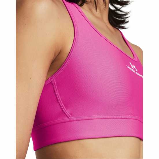 Under Armour Mid Graphic Bra Ld99 Розово Спортни сутиени