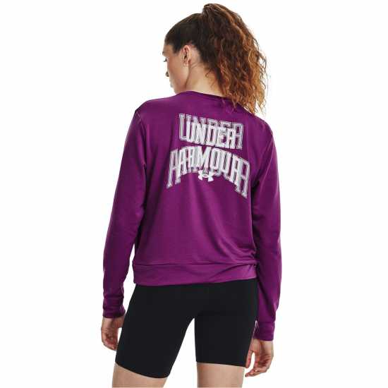 Under Armour Rival Graph Crew Ld99 Лилаво Атлетика