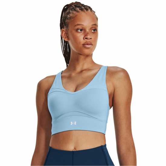 Under Armour Smartform Evo Mid Longl Blue Спортни сутиени