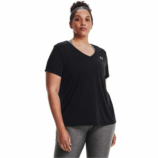 Under Armour Armour Ua Tech Solid Ssv& Gym Top Womens  