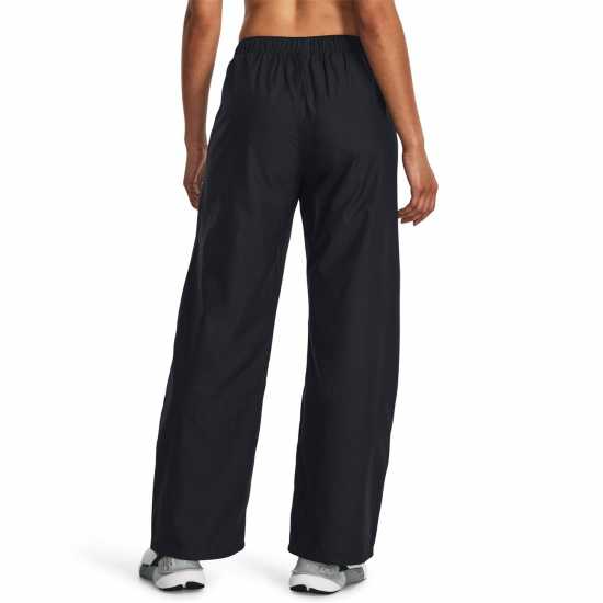 Under Armour Armour Ua Rush Woven Novelty Pant Tracksuit Bottom Womens Черно Дамски клинове за фитнес