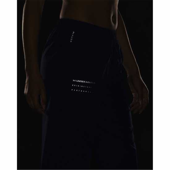 Under Armour Armour Ua Rush Woven Novelty Pant Tracksuit Bottom Womens Черно Дамски клинове за фитнес