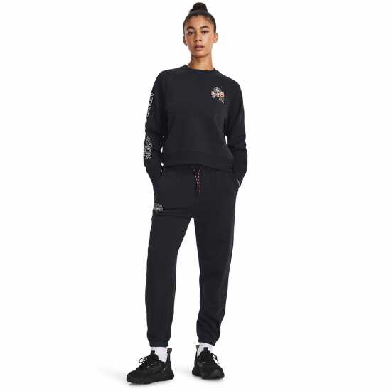 Under Armour Hwt Terry Jogger Ld99 Черно Дамски клинове за фитнес