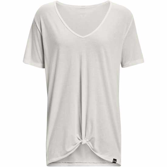 Under Armour Armour Pjt Rck Completer Deep V T Gym Top Womens Бяло Атлетика