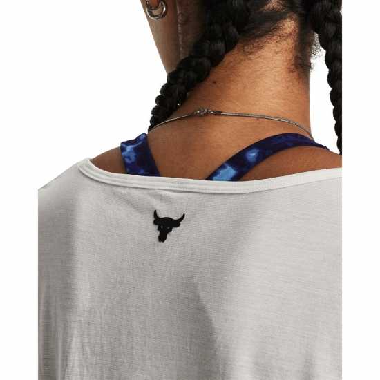 Under Armour Armour Pjt Rck Completer Deep V T Gym Top Womens Бяло Атлетика